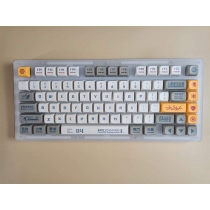 EVA No.4 Machine 104+27 XDA profile Keycap PBT Dye-subbed Cherry MX Keycaps Set Mechanical Gaming Keyboard